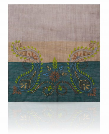 Палантин Женский ZW.EMB/GREEN